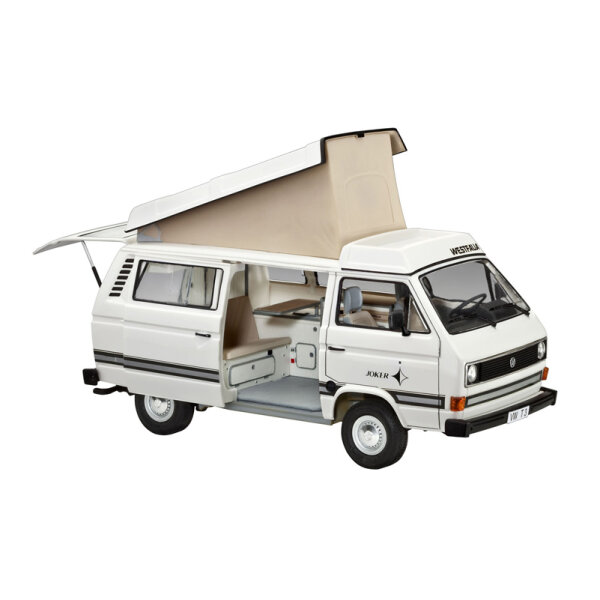 Revell 07344 VW T3 Westfalia Joker mit Aufstelldach 80 Teile Modellbausatz neu