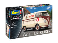 Revell 07677 VW T1 Kastenwagen "Dr. Oetker" 1:24 Bausatz Neu 124 Teile