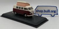 VW T1b Camper rot/beige
