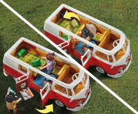 VW T1 Playmobil Campingbus rot