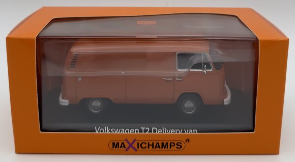 Minichamps 940053064 VW T2 Delivery Van 1972 orange 1:43