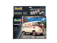 Revell 67677 VW T1 Kastenwagen "Dr. Oetker" 1:24 Bausatz Neu 124 Teile mit Basiszubehör